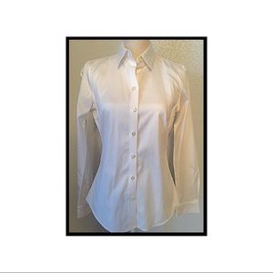 Banana Republic White Button Down